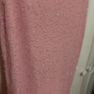 Pink Strapless Windsor Sequence Dress
